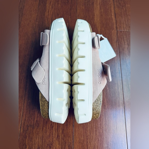 Birkenstock Papillio by Birkenstock Arizona slides in soft pink Eu 36 US 5-5.5 - Picture 4 of 9